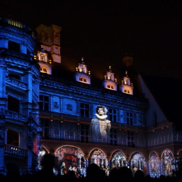 Château Royal de Blois - Spectacle son et lumière ©Cécile Marino