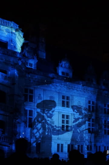 Château Royal de Blois - Spectacle son et lumière ©Cécile Marino