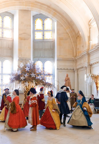 Noël au château de Chambord - Danseurs ©Léonard de Serres