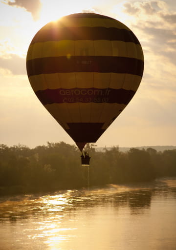 La Loire en montgolfière ©Aurélien Charron